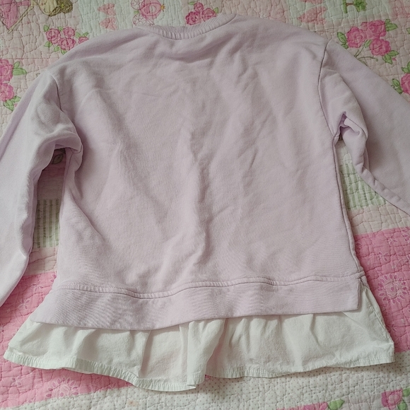 Zara lilac sweatshirt for girls 9 years old. - Picture 9 of 10